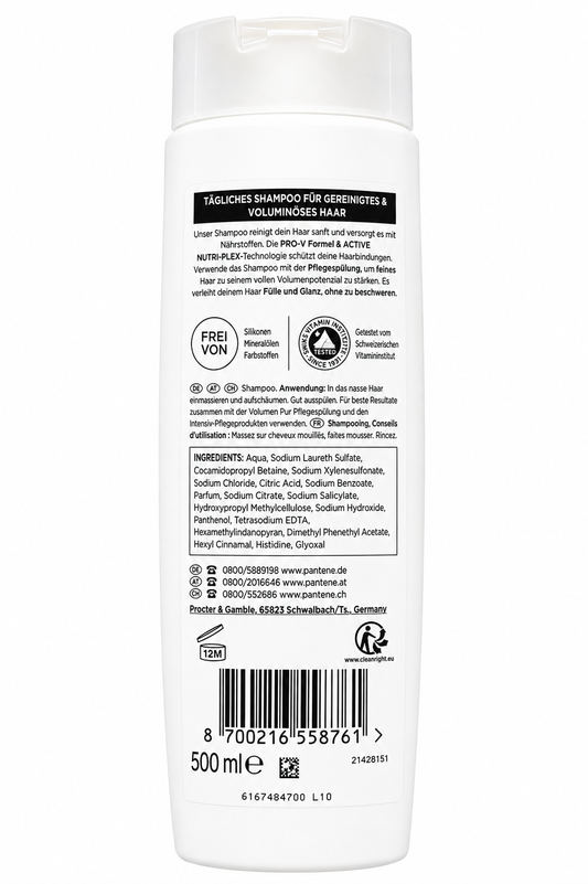 Pantene Pro-V Volumen Pur 500ml
