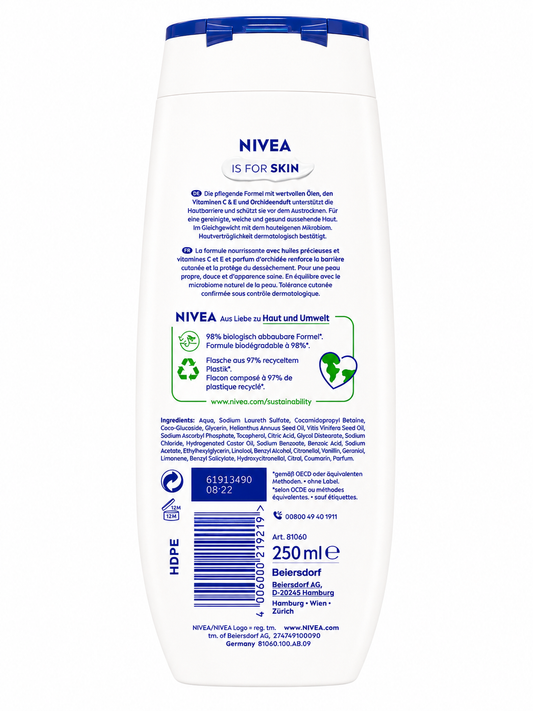 Nivea Kašmirs & Kokvilnas sēklu eļļa 250ml
