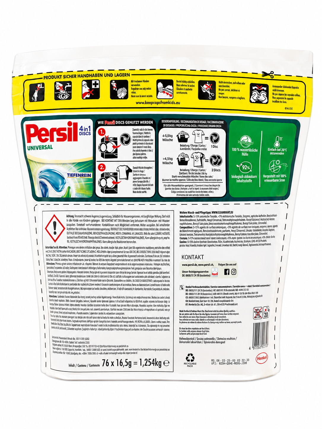 Persil 4in1 Universal 76 Pods