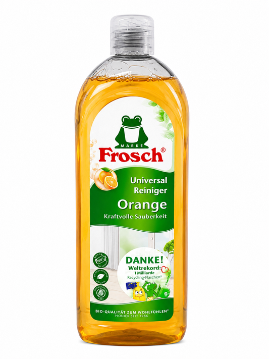 Frosch universālais tīrīšanas līdzeklis ar apelsīnu smaržu 750ml