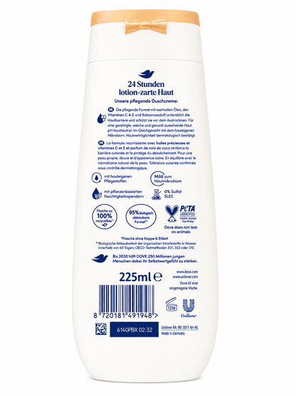 Dove Zīdaini maigs 225ml