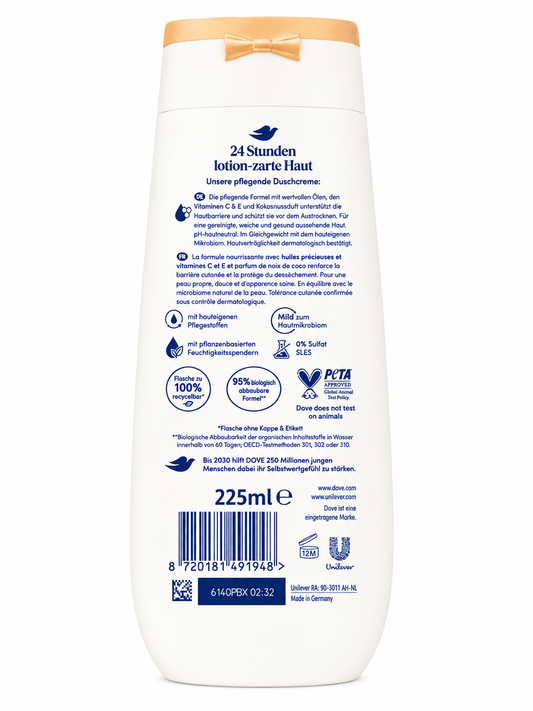 Dove Zīdaini maigs 225ml
