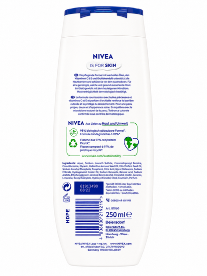 Nivea Kašmirs & Kokvilnas sēklu eļļa 250ml
