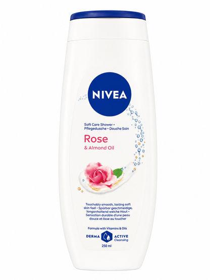 Nivea Rose & mandeļu eļļa 250ml