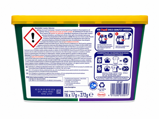 Persil 4in1 Color 16 mazgāšanas kapsulas